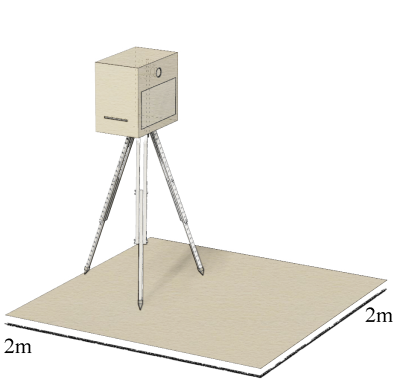 platzbedarf aaron - fotobox mirrorbox von selfietime.at